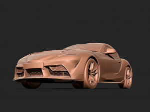 Toyota Supra 3D print model 3D Принт Модель