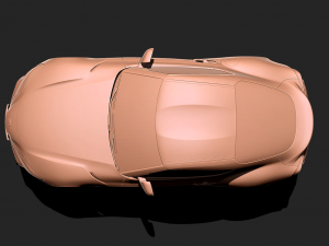 Toyota Supra 3D print model 3D Принт Модель