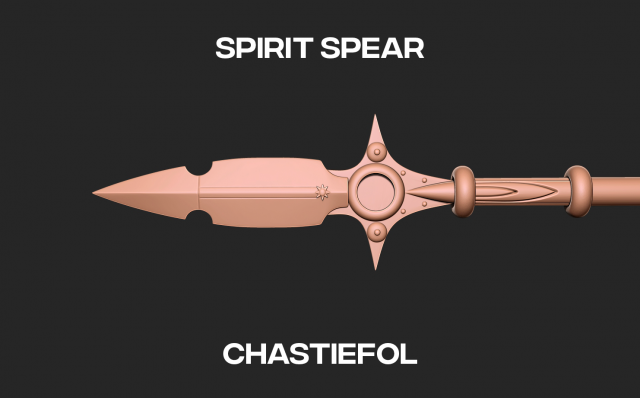 King Chastiefol - Seven Deadly sins 3D print model 3D Принт Модель .c4d .max .obj .3ds .fbx .stl .blend 