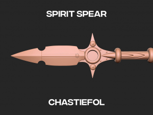 King Chastiefol - Seven Deadly sins 3D print model 3D Принт Модель