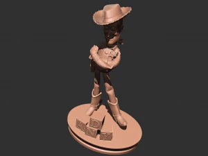 Woody from Toy Story 3D print model 3D Print Model