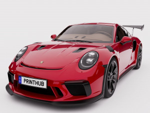 Porsche 911 3D print model 3D Print Model