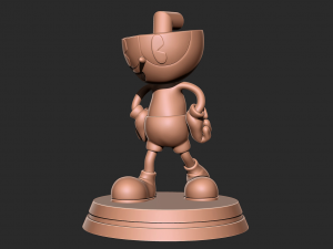 Cuphead 3D print model 3D Print Model