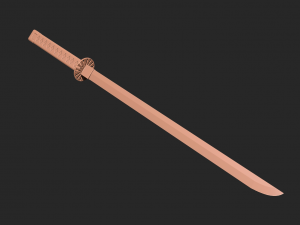 Katana tanjiro Demon slayer - 3D print model 3D प्रिंट मॉडल
