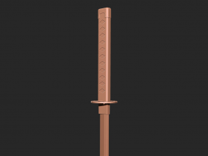 Katana tanjiro Demon slayer - 3D print model 3D प्रिंट मॉडल
