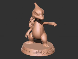 Pok&eacute;mon - Charmeleon Modelo de impress&atilde;o 3D Modelo de Impressão 3D