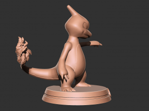 Pokemon - Charmeleon 3D print model Modello di stampa 3D