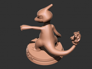 Pokemon - Charmeleon 3D print model Modello di stampa 3D