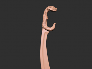 Assassins Creed Odyssey Snake Sword 3D 프린트 모델