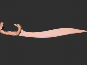 Assassins Creed Odyssey Snake Sword 3D 프린트 모델
