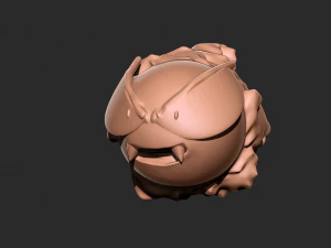 Pokemon - gastly 3d print model 3D Print Model
