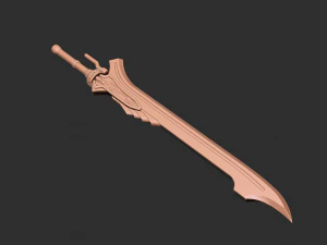 Devil May Cry Red Queen Sword 3d print model 3D Print Model