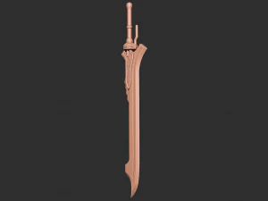 Devil May Cry Red Queen Sword 3d print model 3D Print Model