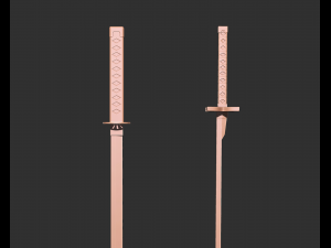 Demon Slayer Katana 3d print model 3D Print Model
