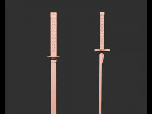 Demon Slayer Katana 3d print model 3D Print Model
