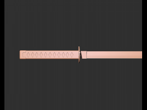 Demon Slayer Katana 3d print model 3D Print Model