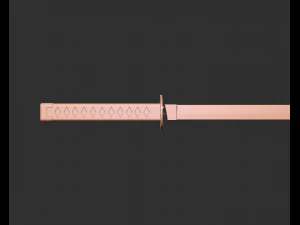 Demon Slayer Katana 3d print model 3D Print Model