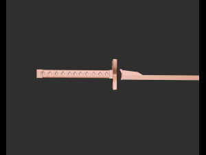 Demon Slayer Katana 3d print model 3D Print Model