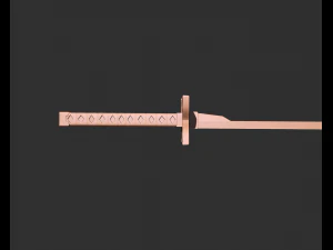Demon Slayer Katana 3d print model 3D Print Model
