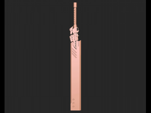 Nier Automata - Type-40 Blade 3d print model Model Cetak 3D