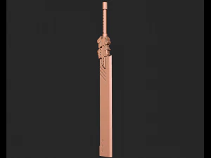 Nier Automata - Type-40 Blade 3d print model 3D Print Model