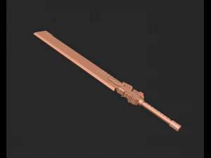 Nier Automata - Type-40 Blade 3d print model 3D Print Model