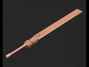 Nier Automata - Type-40 Blade 3d print model 3D Print Model