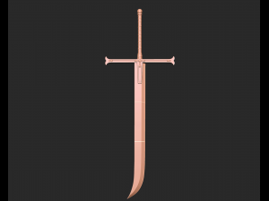 Yoru Dracule Mihawk Sword 3d print model 3D Print Model