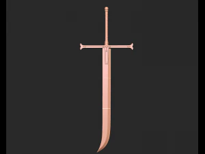 Yoru Dracule Mihawk Sword 3d print model 3D Print Model