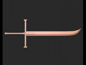 Yoru Dracule Mihawk Sword 3d print model 3D Print Model