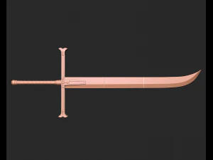 Yoru Dracule Mihawk Sword 3d print model 3D Print Model