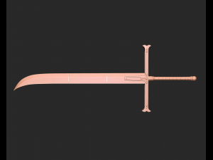 Yoru Dracule Mihawk Sword 3d print model 3D Print Model