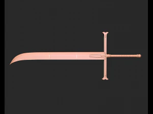 Yoru Dracule Mihawk Sword 3d print model 3D Print Model