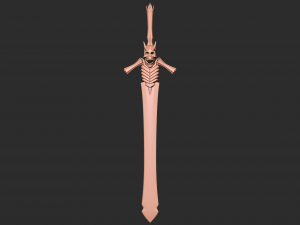 Devil May Cry Rebellion Sword 3d print model 3D Print Model