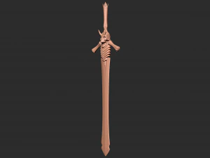 Devil May Cry Rebellion Sword 3d print model 3D Print Model
