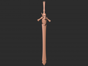 Devil May Cry Rebellion Sword 3d print model 3D Print Model
