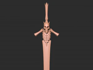 Devil May Cry Rebellion Sword 3d print model 3D Print Model