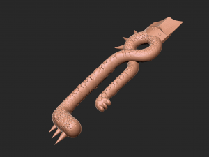 Meliodas Dragon handle Sword 3D-printmodel