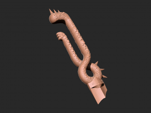 Meliodas Dragon handle Sword 3D-printmodel