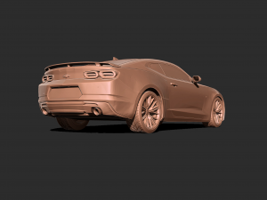 Chevrolet Camaro RS 2019 3D print model 3D Принт Модель