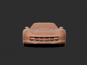 Chevrolet Corvette C7 3d Print model 3D Print Model