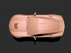 Chevrolet Corvette C7 3d Print model 3D Print Model