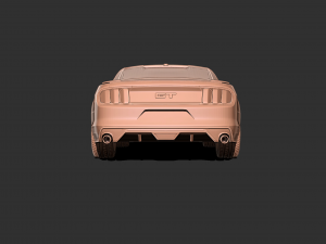 Mustang GT 2015 3D 프린트 모델