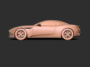 Aston Martin DB11 3d print model 3D-Druckmodell