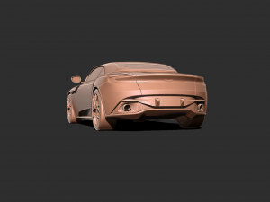 Aston Martin DB11 3d print model 3D-Druckmodell