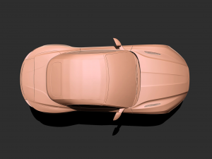 Aston Martin DB11 3d print model 3D-Druckmodell