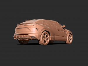 Lambo Urus 3D print model Model Cetak 3D