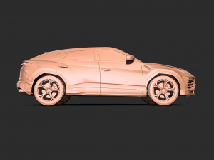 Lambo Urus 3D print model Model Cetak 3D