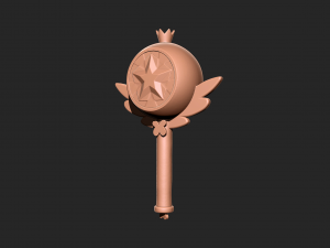 Star Vs The Forces Of Evil Wand Modelo de impresión 3D