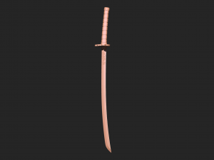 Katana Rengoku Demon slayer - 3D print model Modelo de Impressão 3D